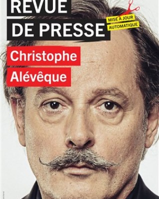 Christophe Alévêque dans Revue de presse